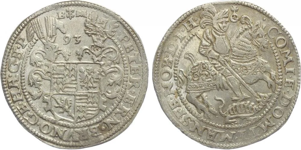Mansfeld - Friedeburg, Peter Ernst I. a bratři, 1587 - 1601 — 1