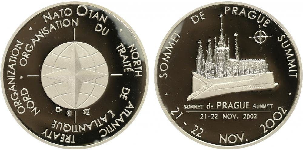 Česká mincovna, Medaile 2002 - Summit NATO 2002 - Praha