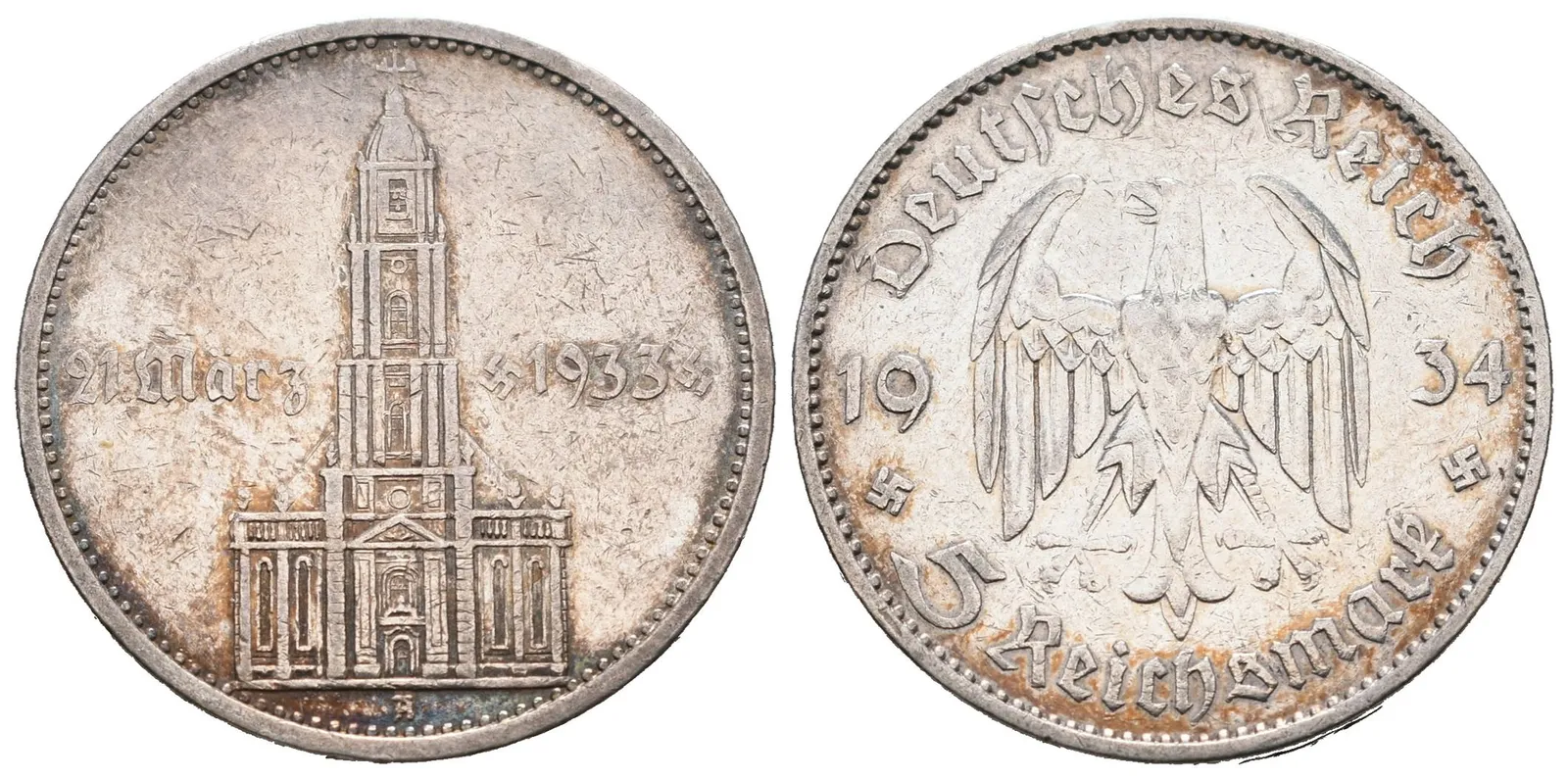 III. říše, 5 Marka 1934 A