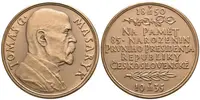 Španiel Otakar - 85. narozeniny TGM, 60 mm