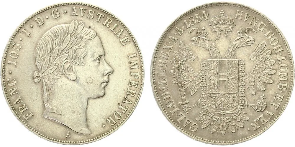 Konvenční měna, 1848 - 1857 — 1