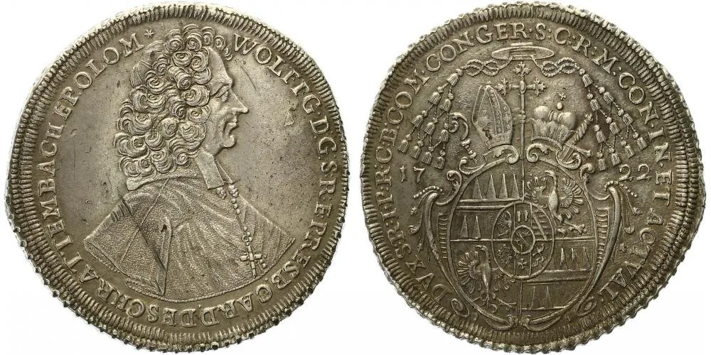 Olomouc - biskupství, Wolfgang von Schrattenbach, 1711 - 1738 — 1
