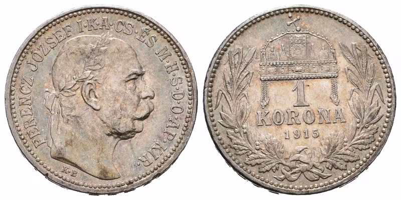 1 Koruna 1915 KB