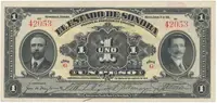 Mexiko - Sonora, 1 Peso 1915, P.S1071