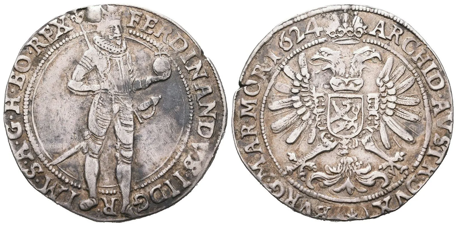 Ferdinand II., 1619 - 1637 (Mince dobrého zrna) — 1