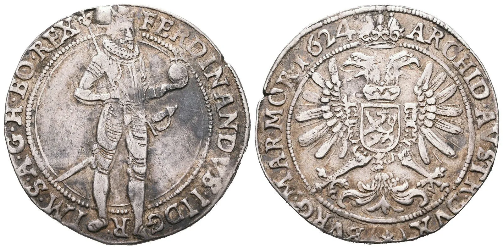 Ferdinand II., 1619 - 1637 (Mince dobrého zrna) — 1