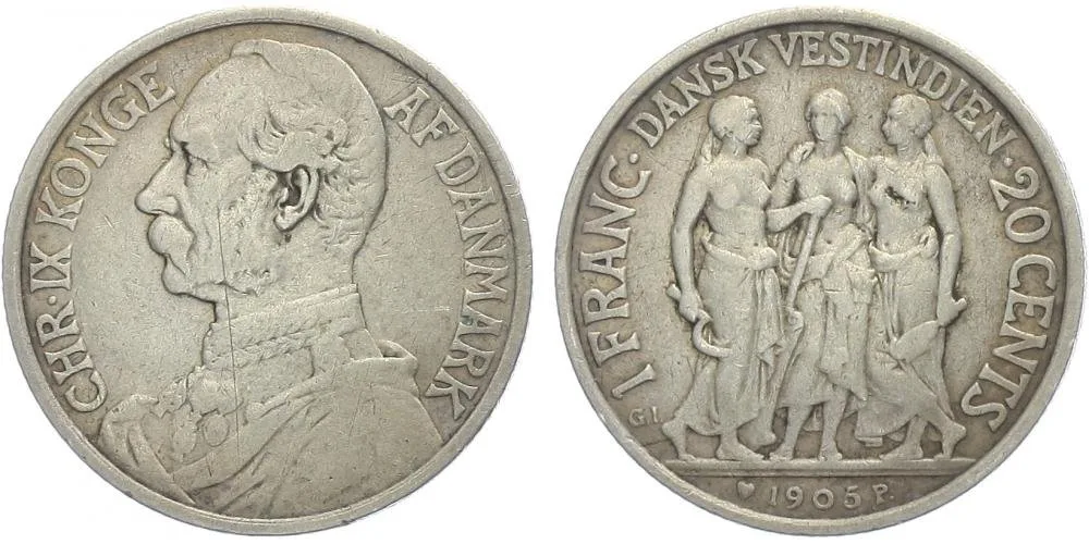 Dánská Západní Indie, Christian IX., 1863 - 1906 — 1