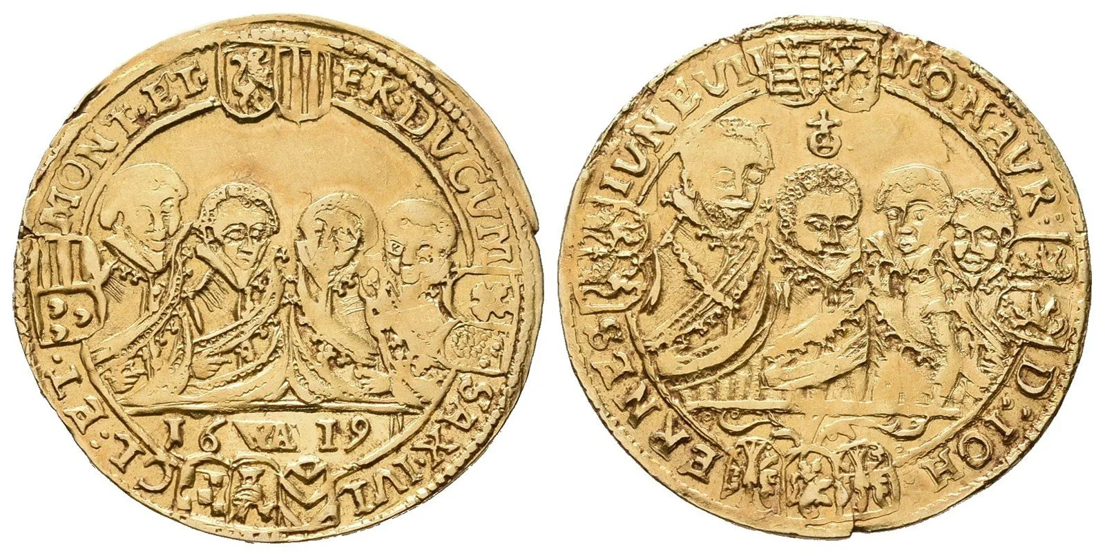 Sasko - Mittel - Weimar, Johann Ernst a bratři, 1603 - 1640 — 1