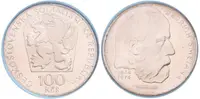 100 Kčs 1974 - Bedřich Smetana, PROOF
