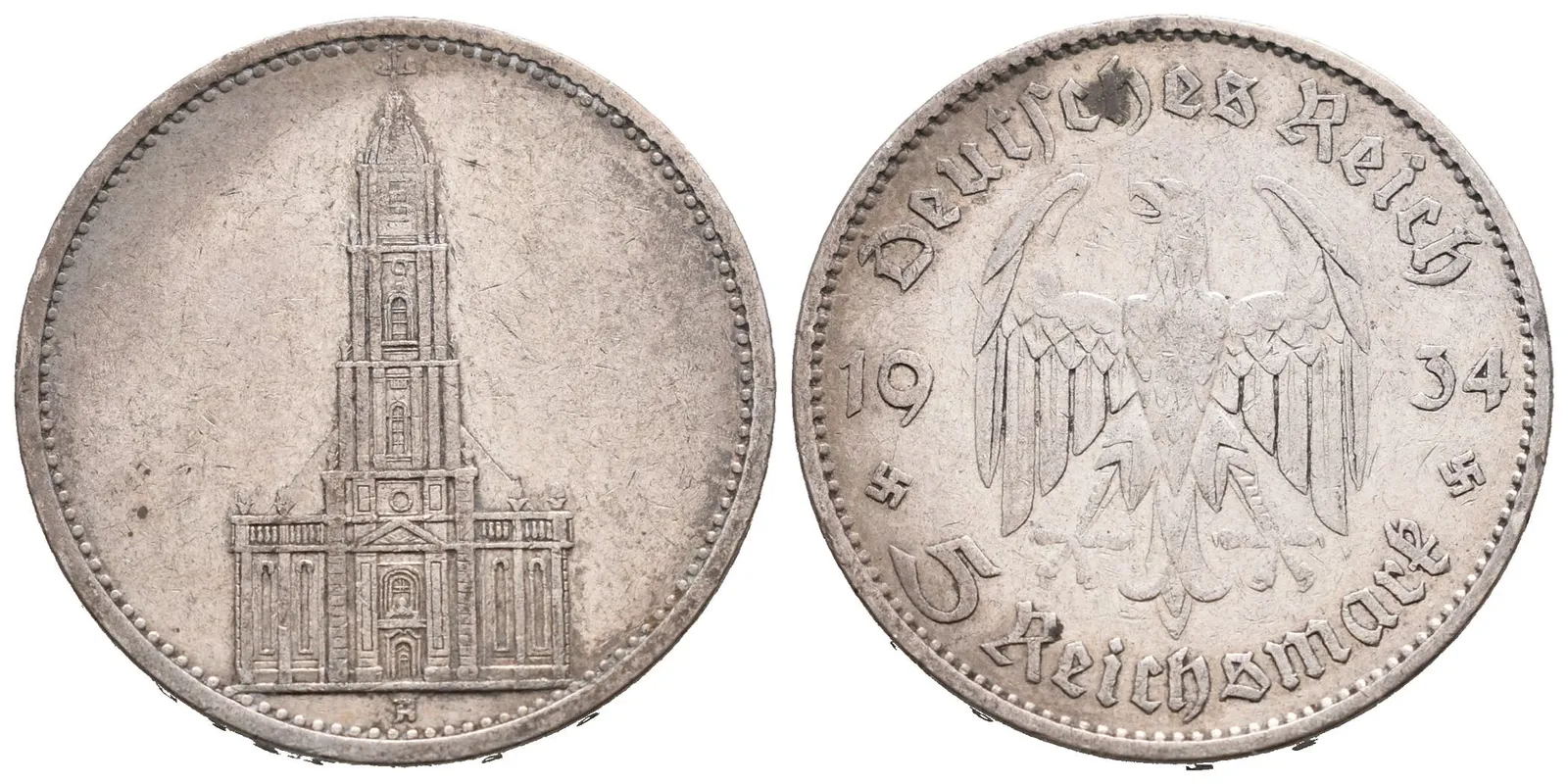 III. říše, 5 Marka 1934 A