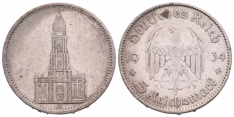 III. říše, 5 Marka 1934 A