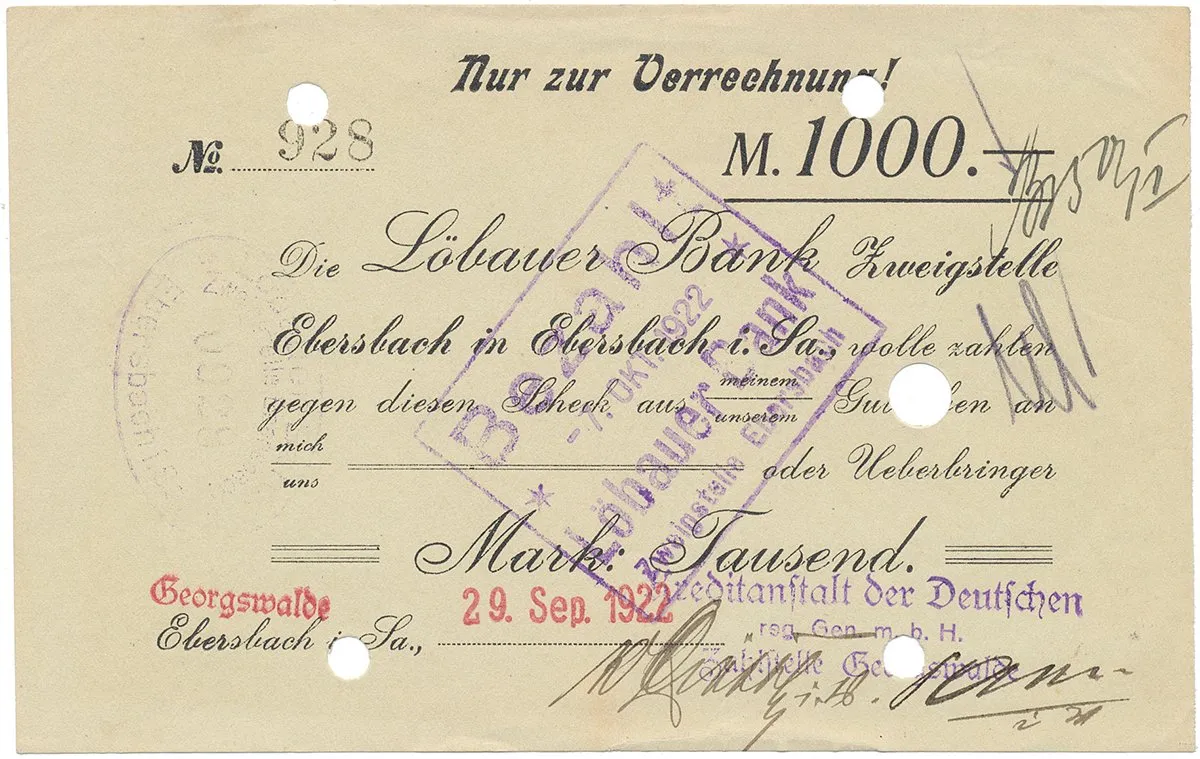 Nouzovky české od roku 1914 — 1