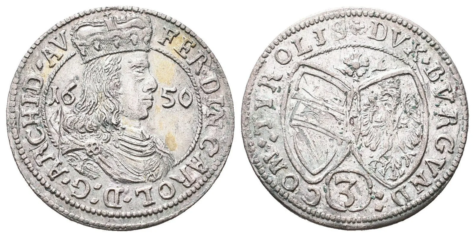 Arcivévoda Ferdinand Karel, 1632 - 1662 — 1