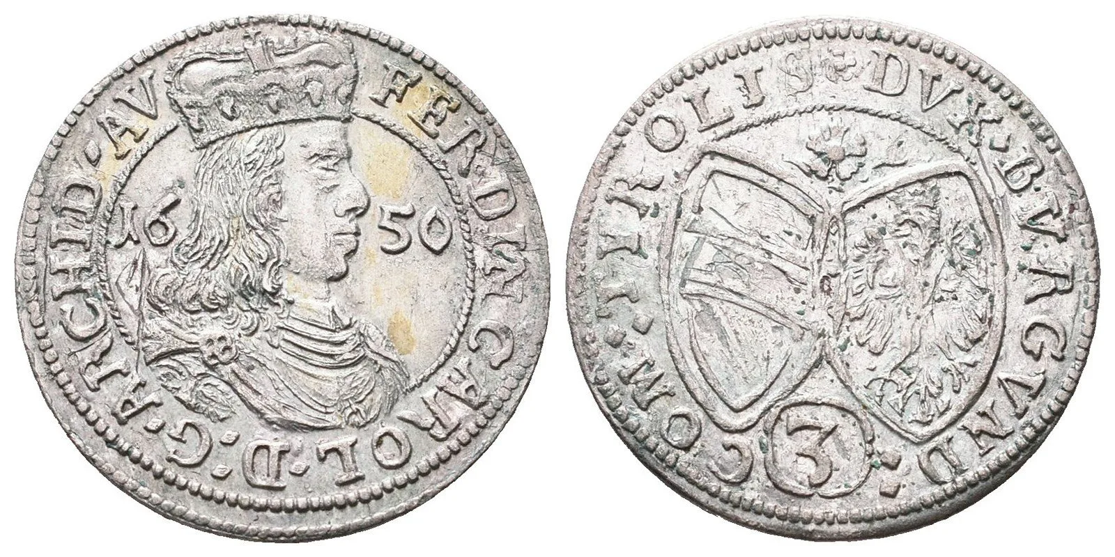 Arcivévoda Ferdinand Karel, 1632 - 1662 — 1