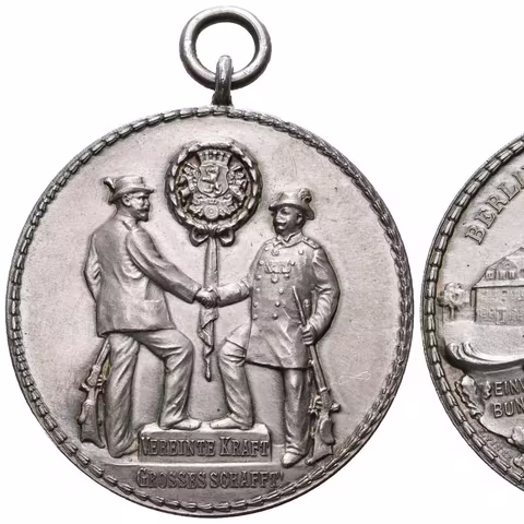 AR Medaile 1909 (E. Finke) - K vysvěcení nové střelnice Berlínského střel. spolku