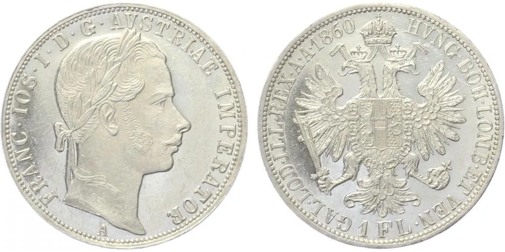 Rakouská a spolková měna, 1857 - 1892 — 1