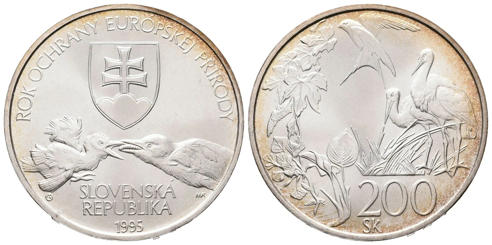200 Sk 1995 - Rok ochrany evropské přírody, běžná kvalita