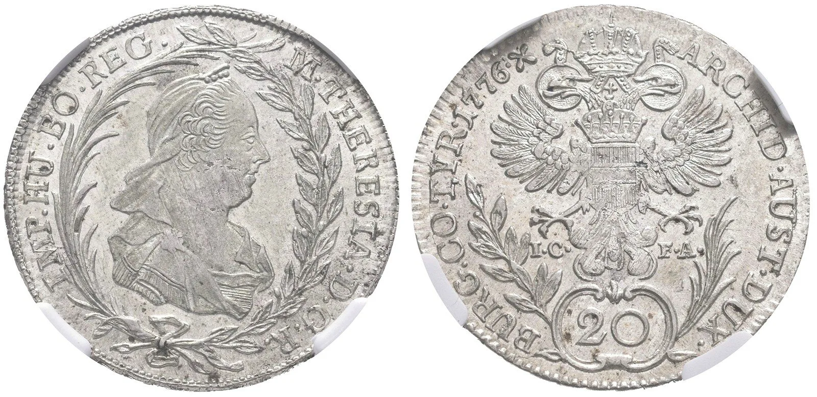 Marie Terezie, 1740 - 1780 — 1