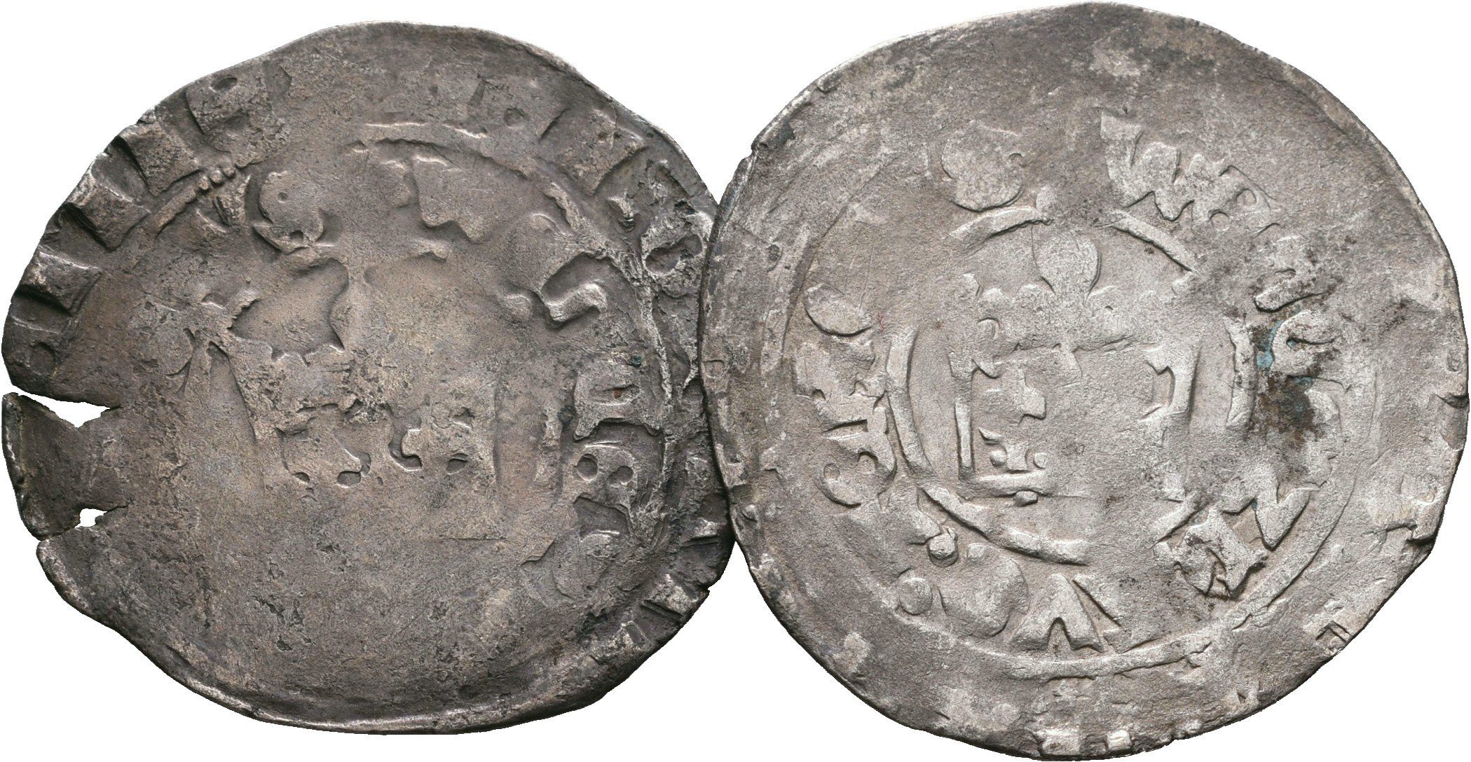 Václav IV., Pražský groš, 2 ks