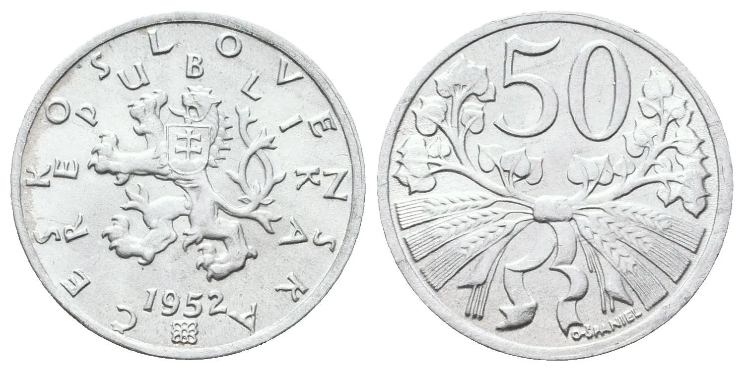 50 Haléř 1952