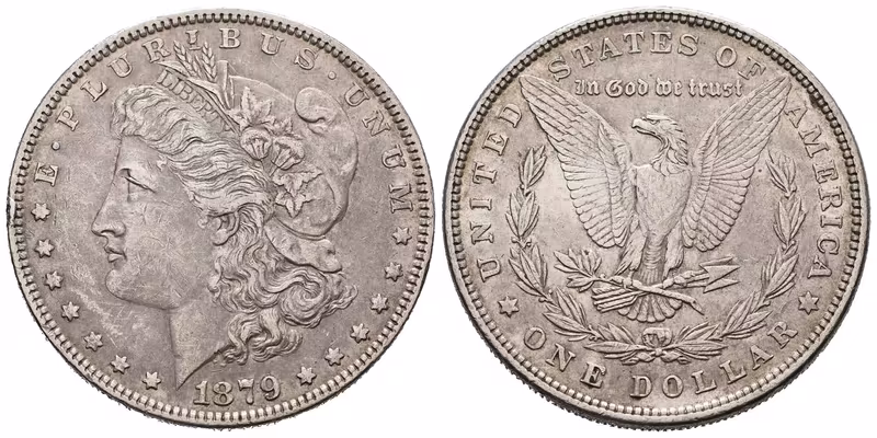 USA, 1 Dollar 1879