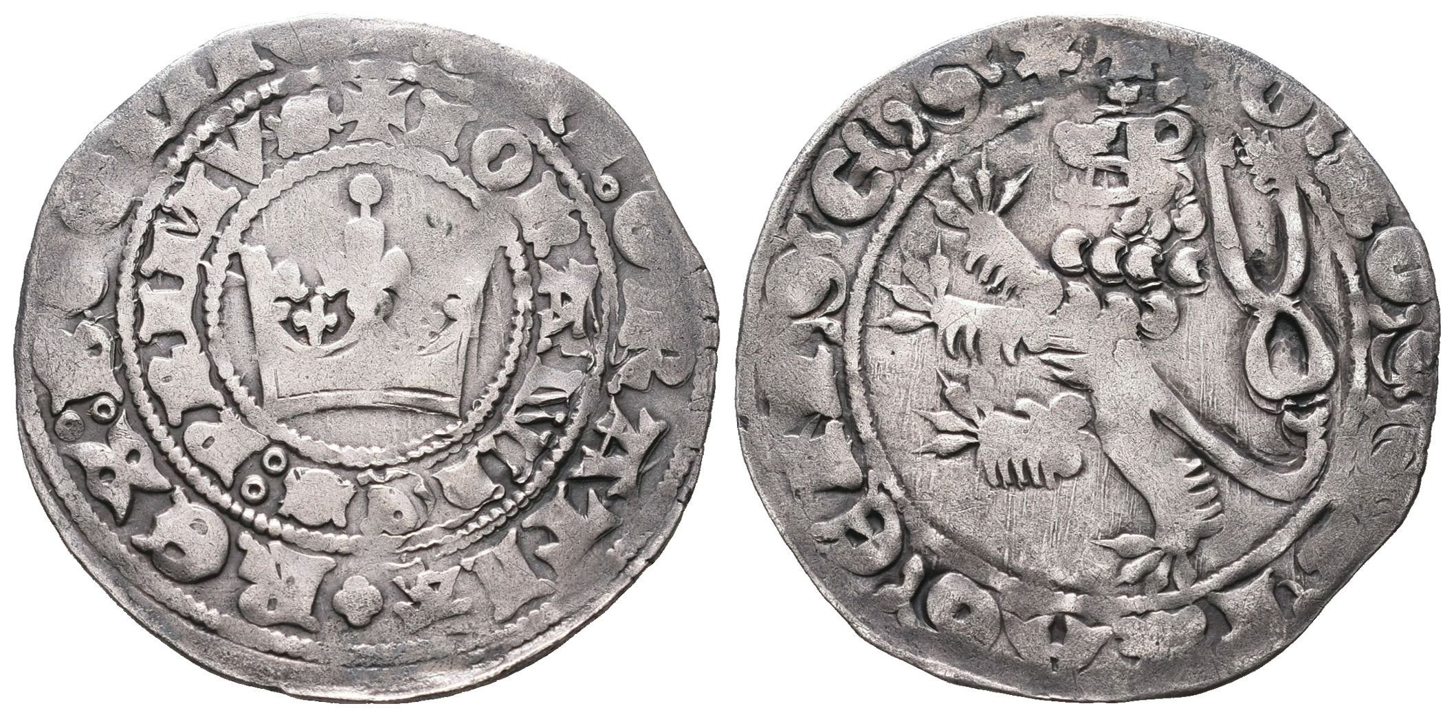 Jan Lucemburský, Pražský groš, Castelin 47