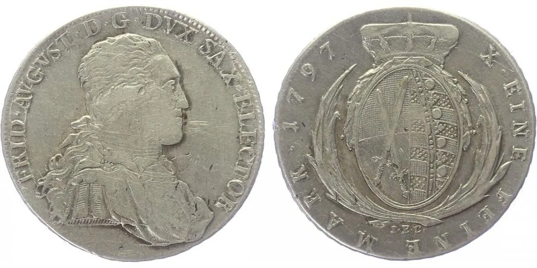 Sasko, Friedrich August III./I., 1763 - 1827 — 1