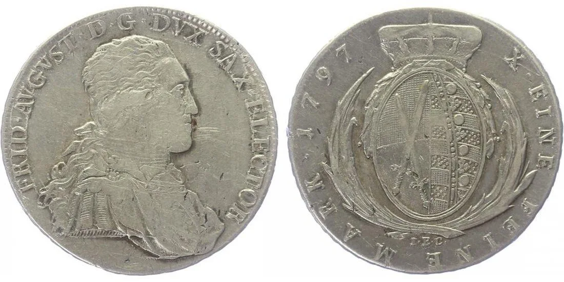 Sasko, Friedrich August III./I., 1763 - 1827 — 1