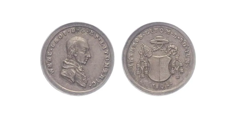 Litoměřice - biskupství, Václav Leopold Chlumčanský z Přestavlk, 1802 - 1814 — 1