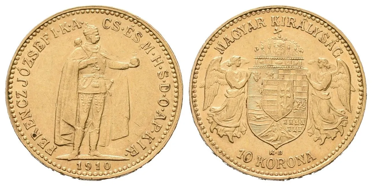 10 Koruna 1910 KB