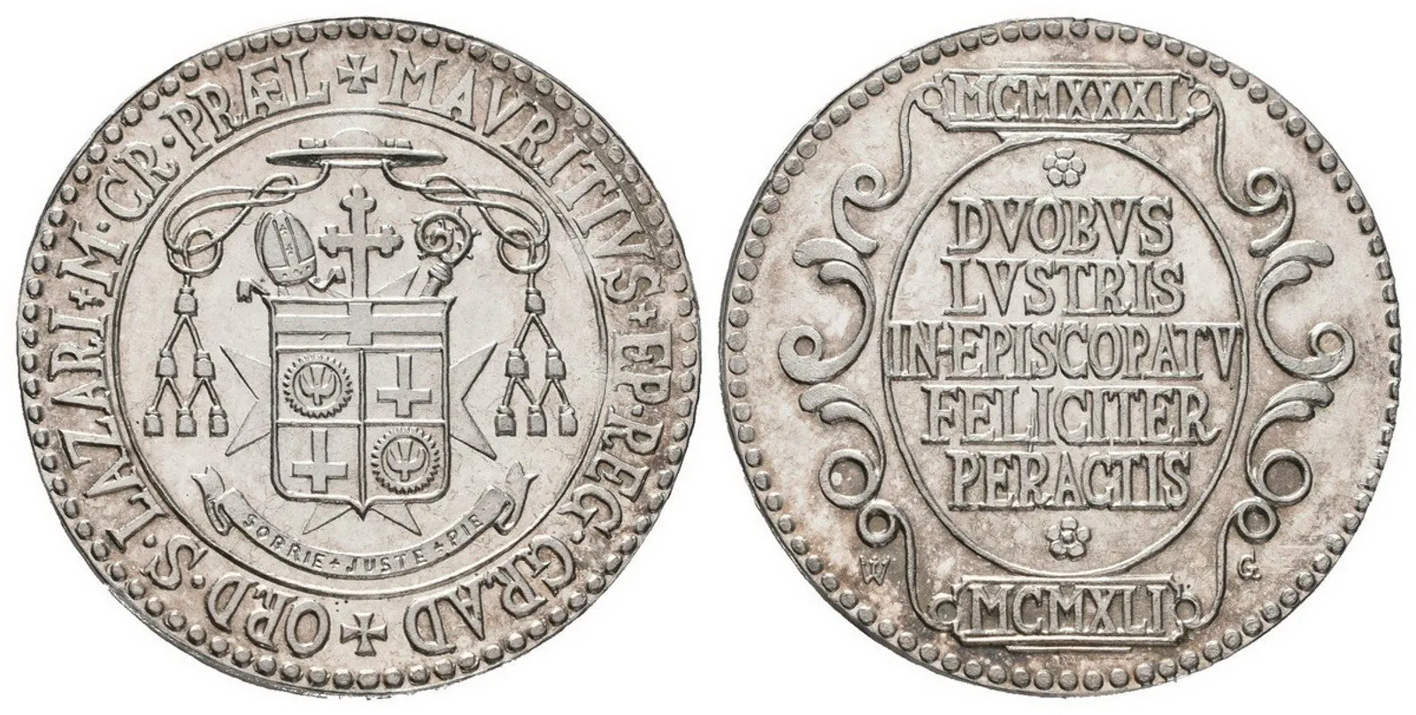 Hradec Králové, biskupství, Mořic Pícha, 1931 - 1941 — 1
