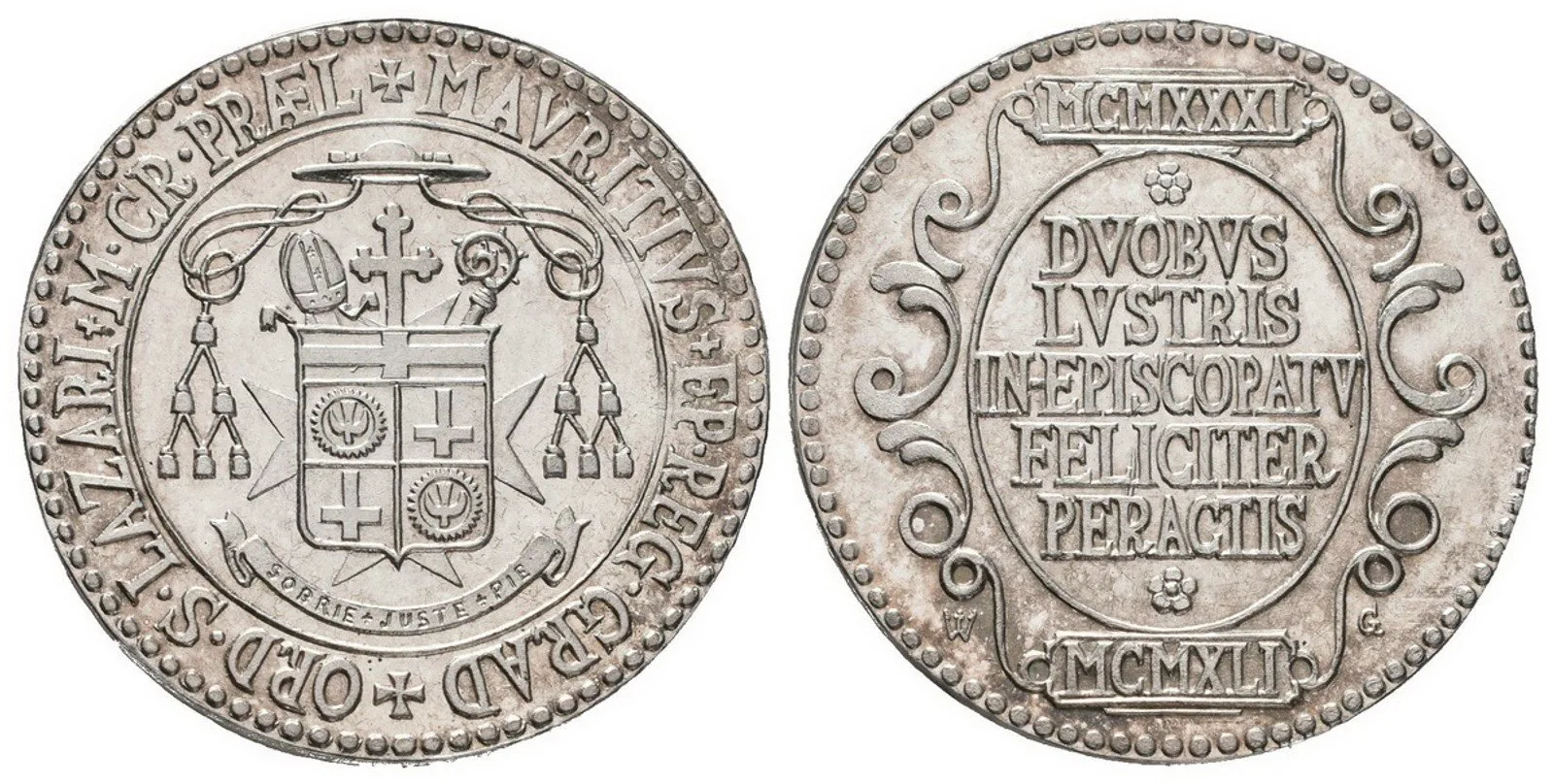 Hradec Králové, biskupství, Mořic Pícha, 1931 - 1941 — 1