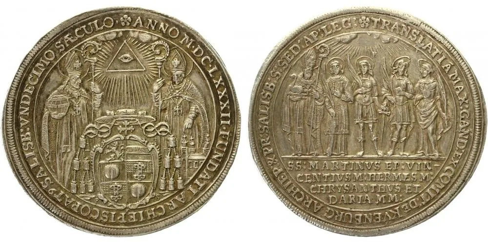 Salzburg - arcibiskupství, Max Gandolph, 1668 - 1687 — 1