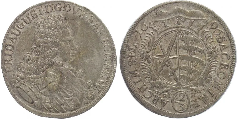 Sasko, Friedrich August I., 1694 - 1733 — 1