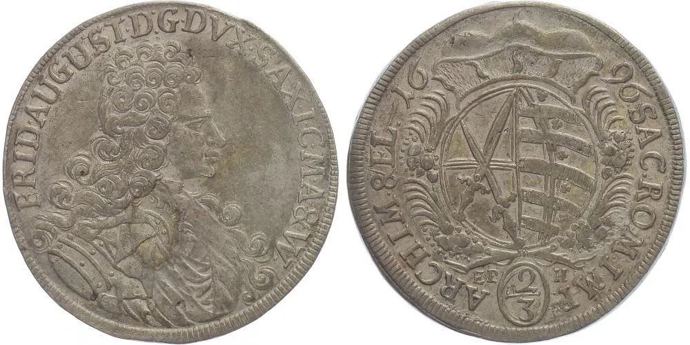 Sasko, Friedrich August I., 1694 - 1733 — 1
