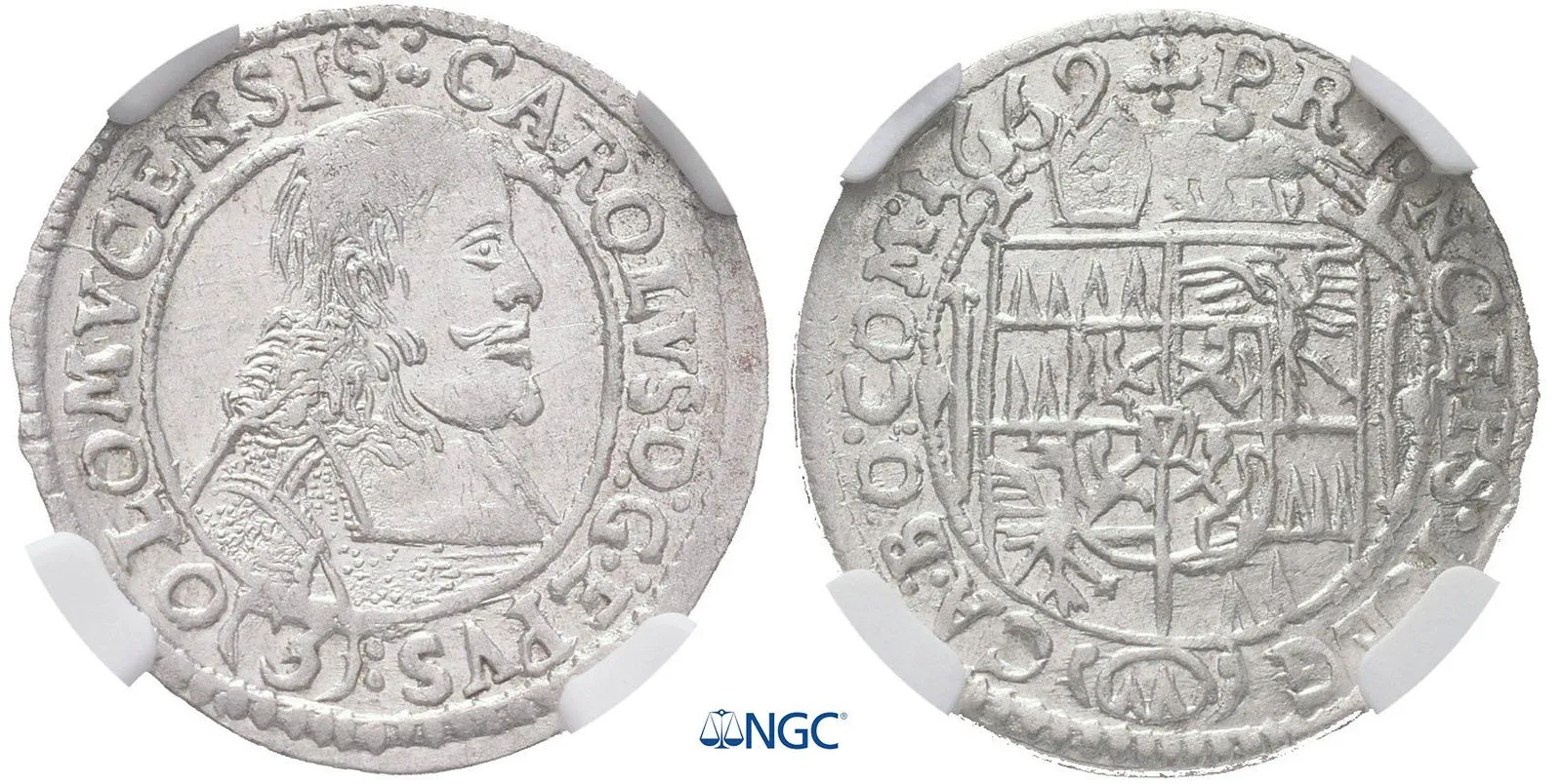 Olomouc - biskupství, Karel II. Liechtenstein, 1664 - 1695 — 1