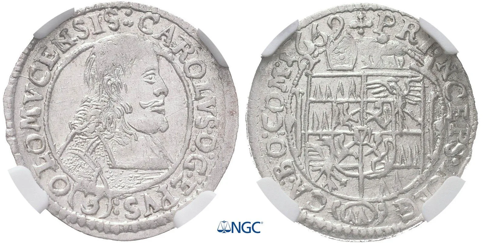 Olomouc - biskupství, Karel II. Liechtenstein, 1664 - 1695 — 1