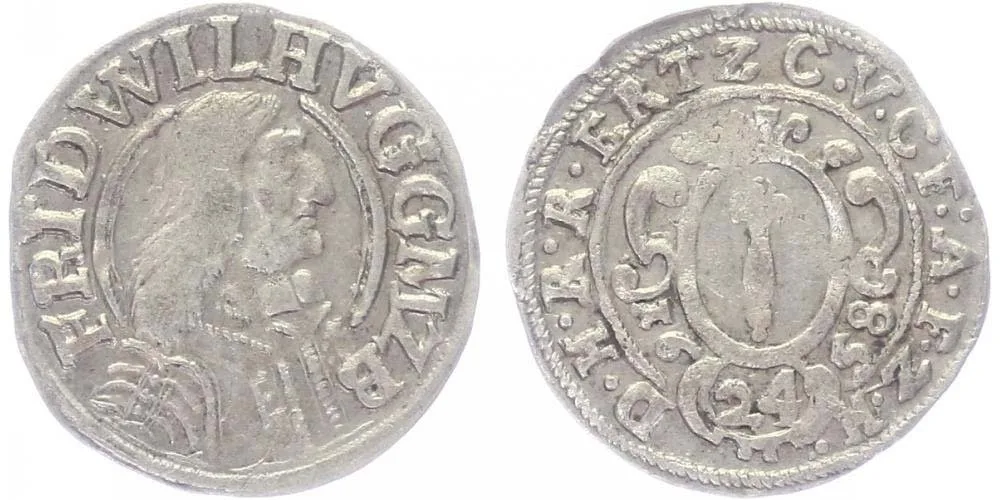 Brandenburg - Preussen, Friedrich Wilhelm, 1640 - 1688 — 1