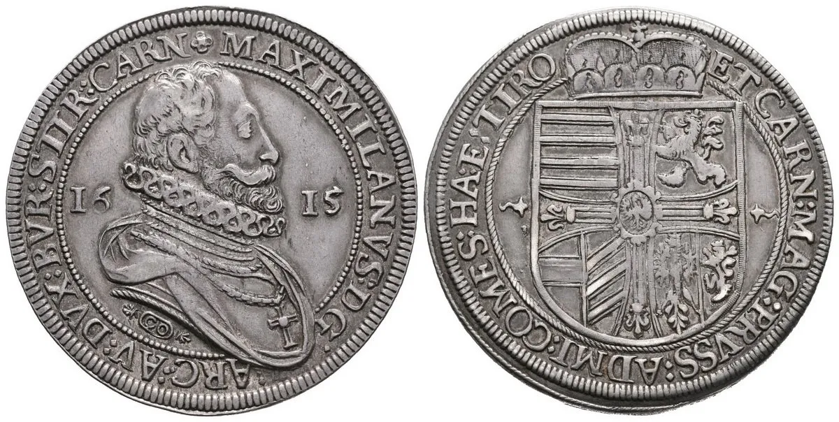 Arcivévoda Maximilian, 1590 - 1618 — 1
