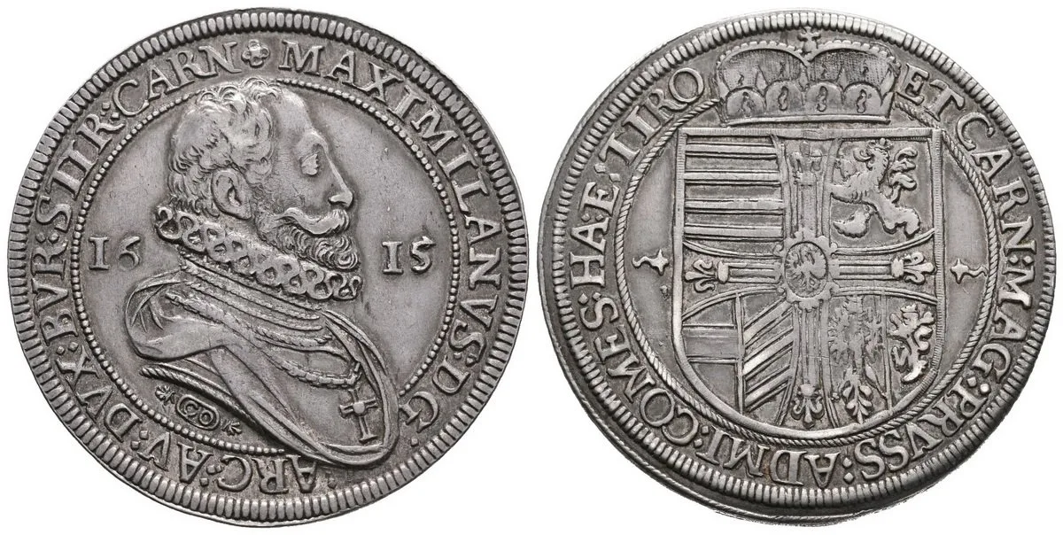 Arcivévoda Maximilian, 1590 - 1618 — 1