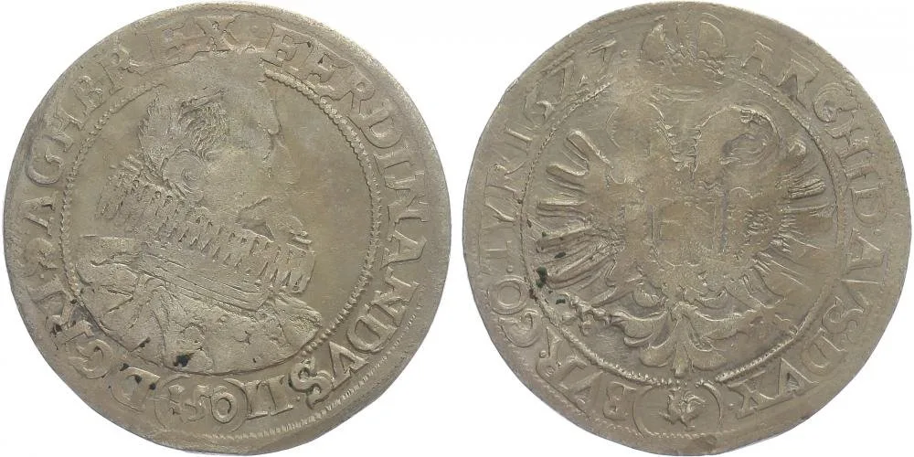 Ferdinand II., 1619 - 1637 (Mince kiprová) — 1