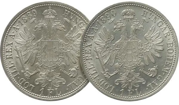 Rakouská a spolková měna, 1857 - 1892 — 1
