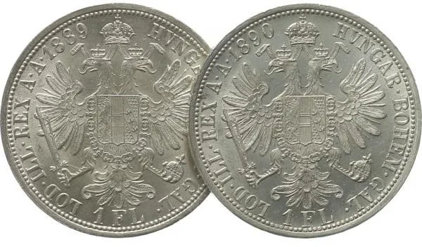 Rakouská a spolková měna, 1857 - 1892 — 1