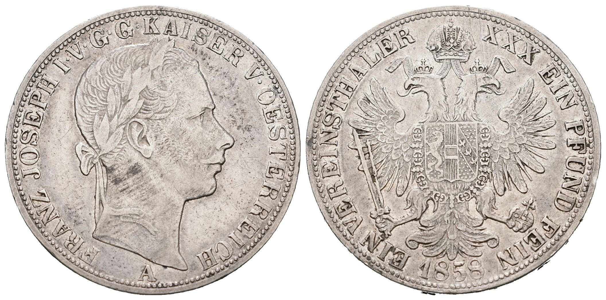 Tolar spolkový 1858 A