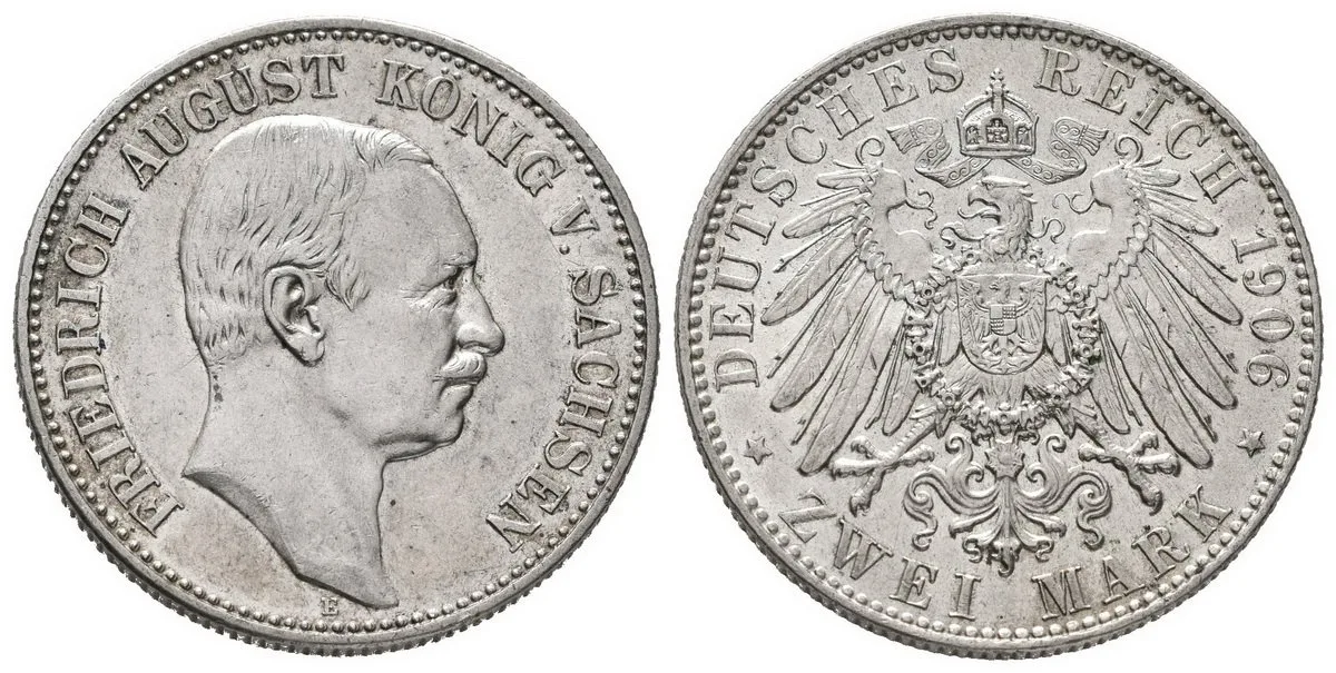 Sasko, Friedrich August III., 1904 - 1918 — 1