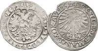 Groš slezský 1547, Vratislav-Westermaier, lehce vylomený + — 2