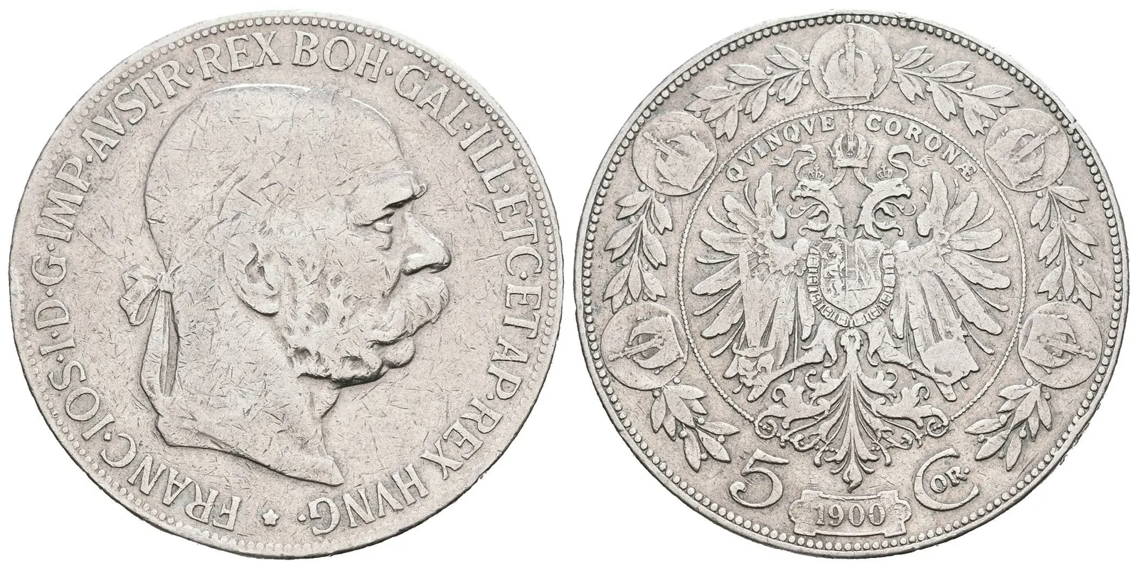 5 Koruna 1900
