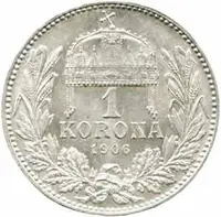 Korunová měna, 1892 - 1918 — 2