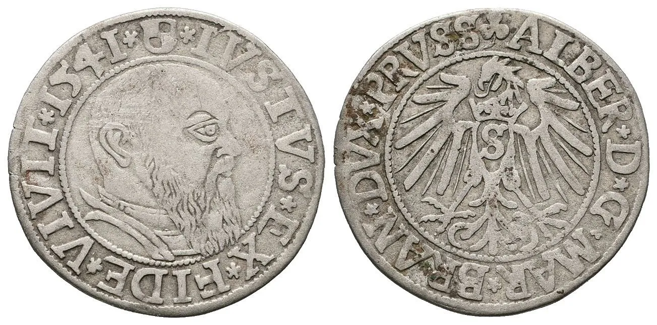 Prusko, Albrecht von Brandenburg, 1525 - 1568 — 1