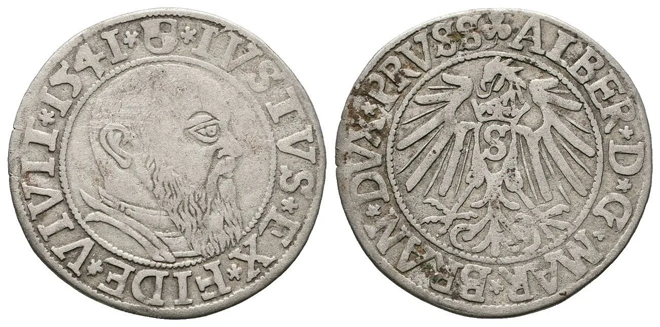 Prusko, Albrecht von Brandenburg, 1525 - 1568 — 1